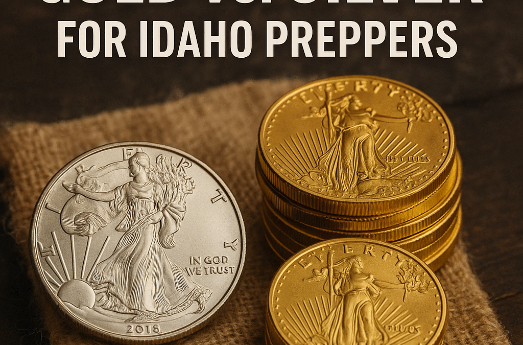 Gold vs Silver for Idaho Preppers
